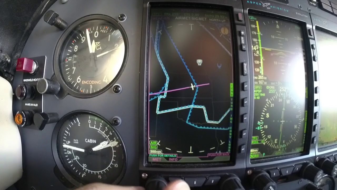 How-to video, ADS-B weather on Aspen Multi-function display