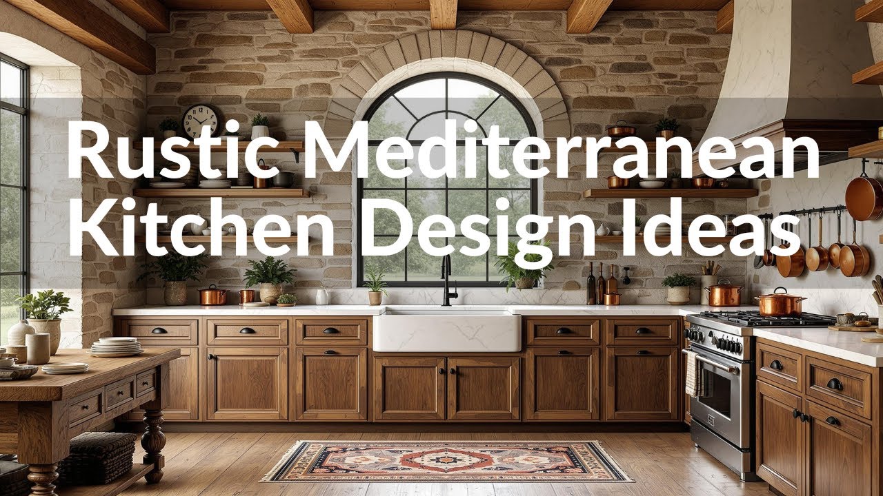 Rustic Mediterranean Kitchen Design Ideas for a Cozy & Elegant Home In 2025