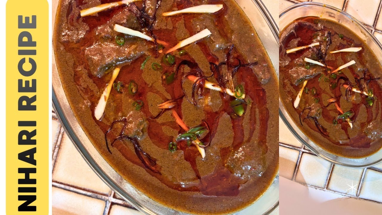 How To Make Best Beef Nihari With Homemade Nihari Masala  //بیف نہاری#niharirecip #beefniharirecipe