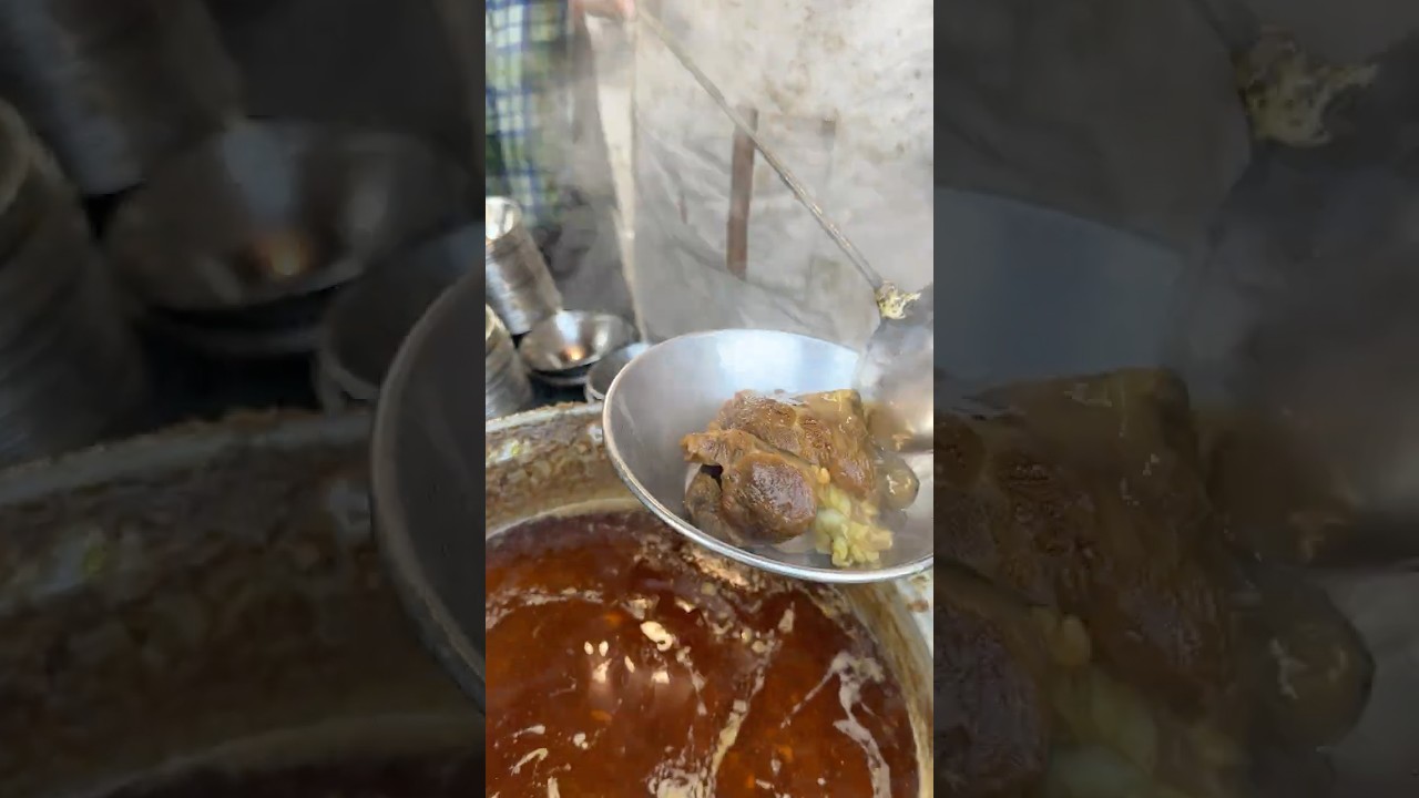 Lahori Nashta Ustad Mota Murgh Chanay Lahore 😍🔥
