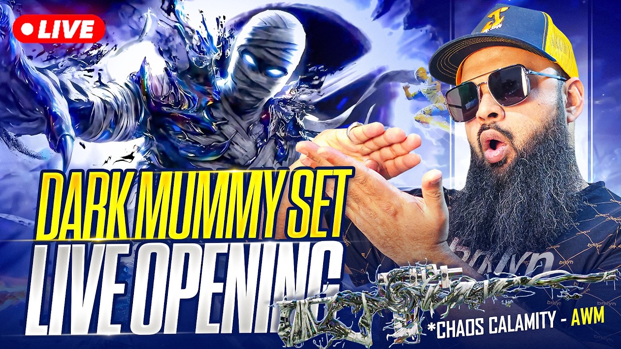 LIVE VERTICAL 🔥 PDP Venom Chaosphage Dark Mummy Set & Chaos Calamity AWM 🧟&zwj;♂️ PUBG Mobile