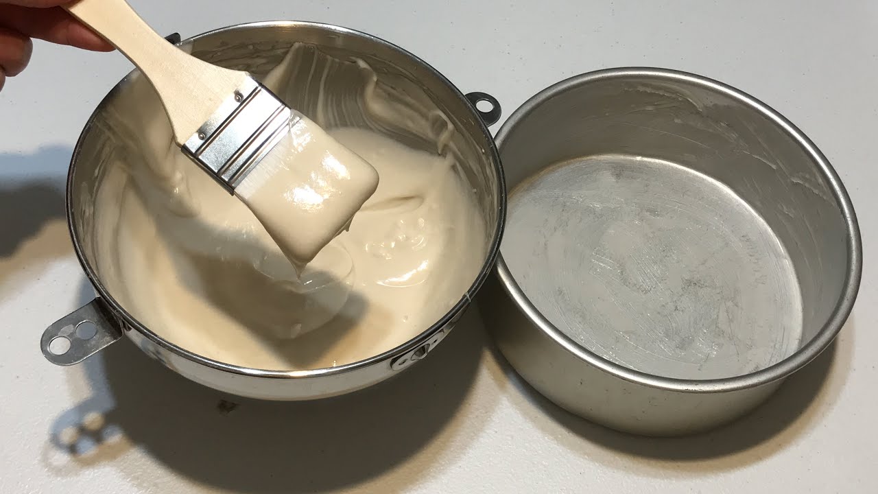 3 ingredientes Desmoldante Casero Para Panes Esponja / Pasteles La MoreliAna