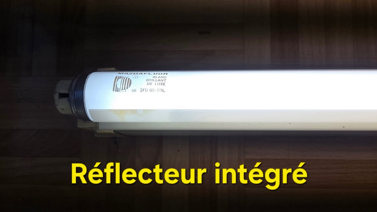 Tube fluorescent MAZDAFLUOR TFD 65W/BBL spécial réflecteur T12 [Rare - 70s]