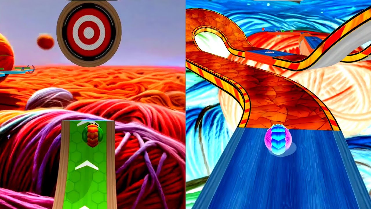Night Mode REVERSE Run vs Normal – Going Balls Epic Showdown! ⚡🔥 (iOS & Android) #Gaming