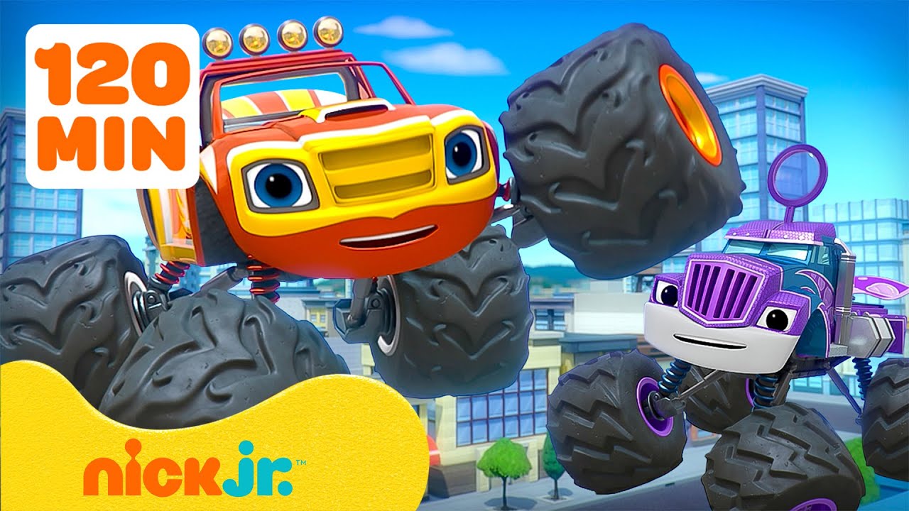 Blaze i mega maszyny | Najlepsze transformacje i akcje ratunkowe Blaze'a! z AJ | Nick Jr. Poland