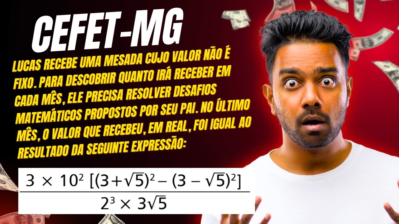 CEFET MG - Questão envolvendo Potenciação e Radiciação.