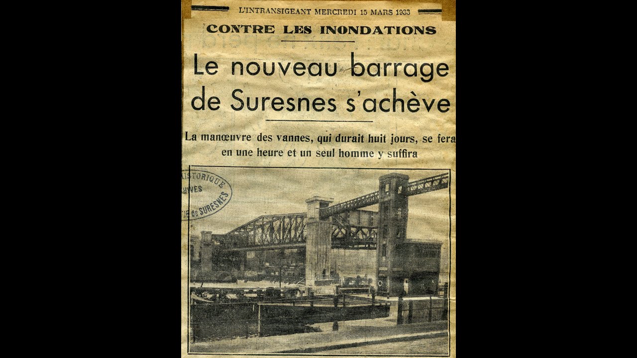 Les écluses de Suresnes