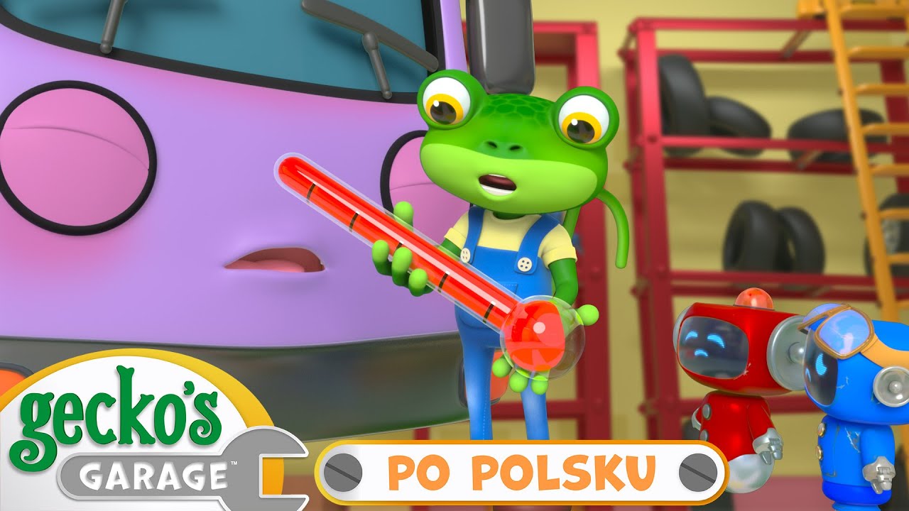 Pacjent Bobuś-Autobuś | Warsztat Gekona | Bajka dla dzieci po polsku | @GeckosGaragePoPolsku