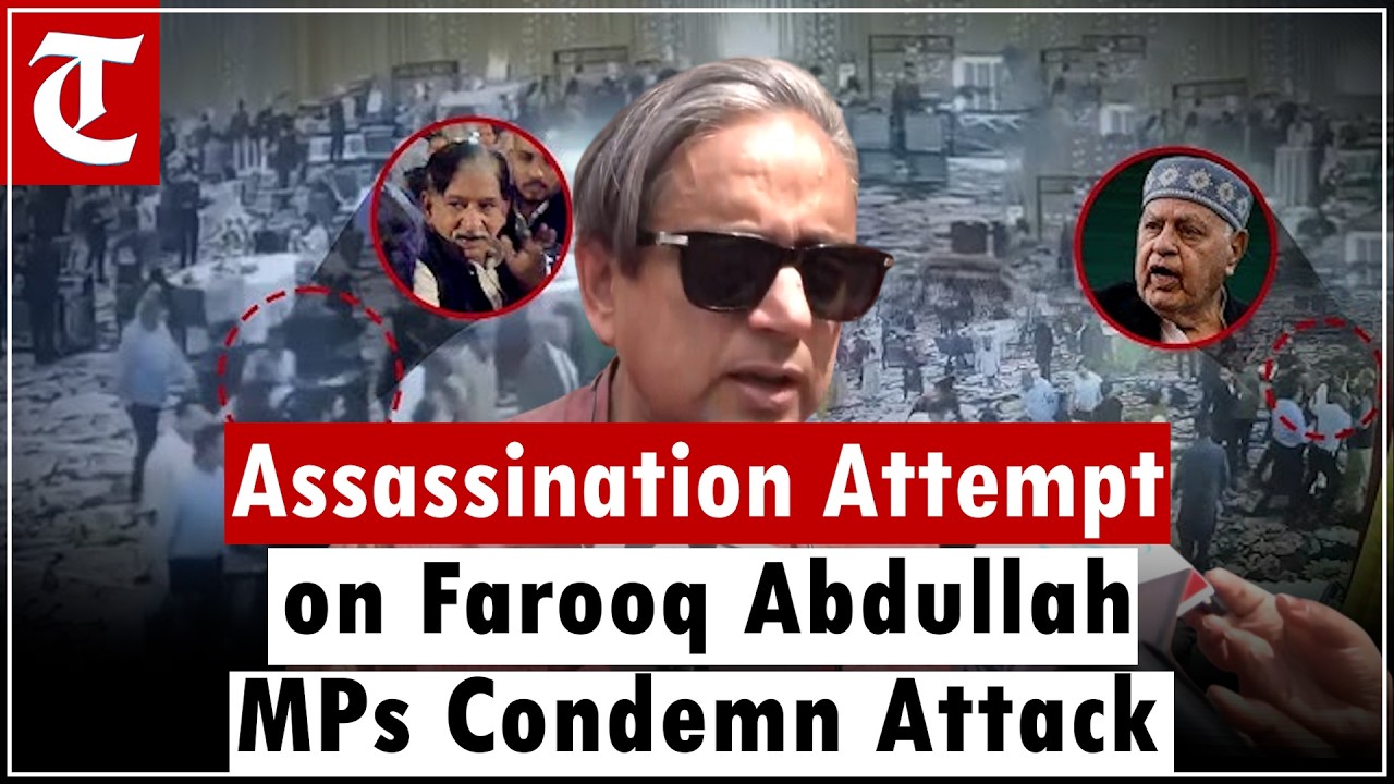 &ldquo;Attack on Farooq Abdullah is Condemnable&rdquo; &ndash; Shashi Tharoor, Rajiv Shukla