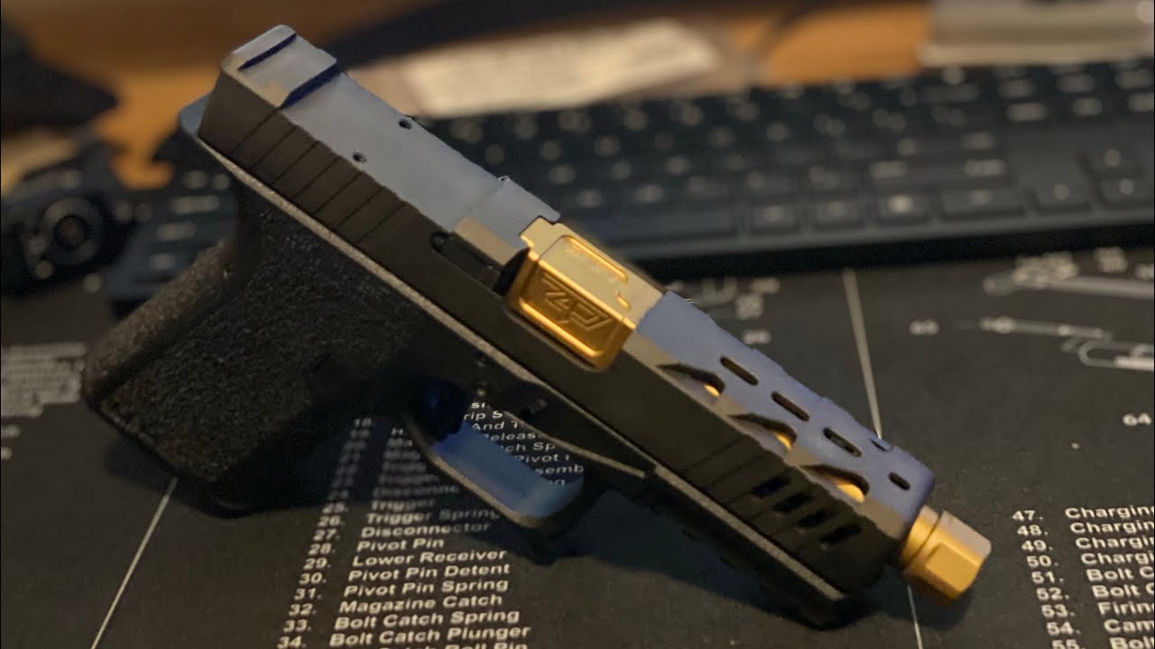 Dad and son p80 glock 19 Build in 19min