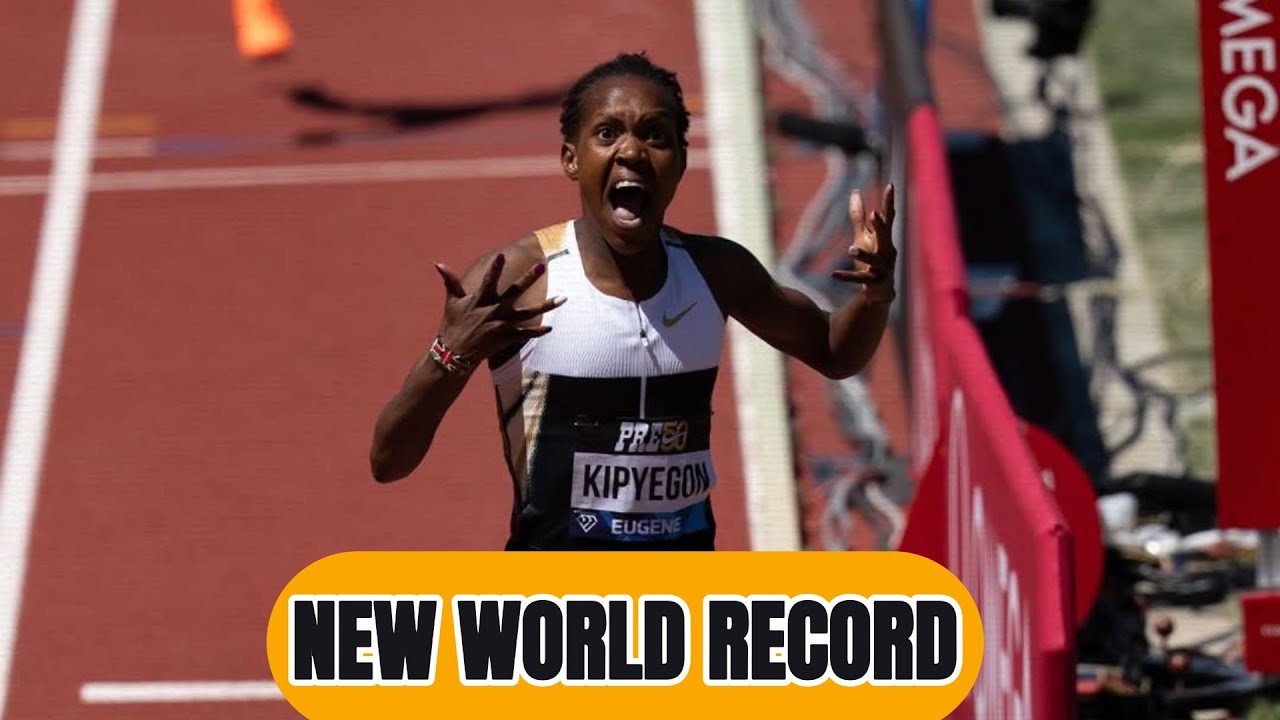 Faith Kipyegon Breaks 1500m World Record Again