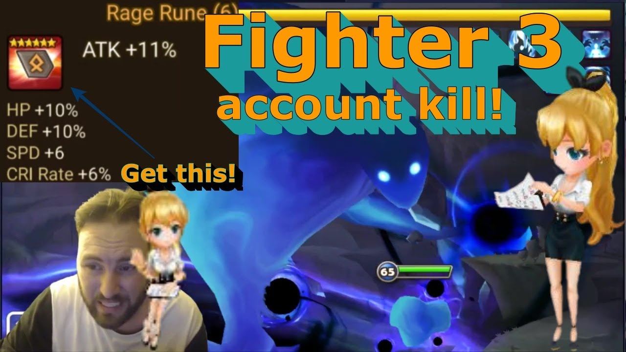 No g3 runes, No excuse! You must Kill predator this month! midgame progression (summoners war)