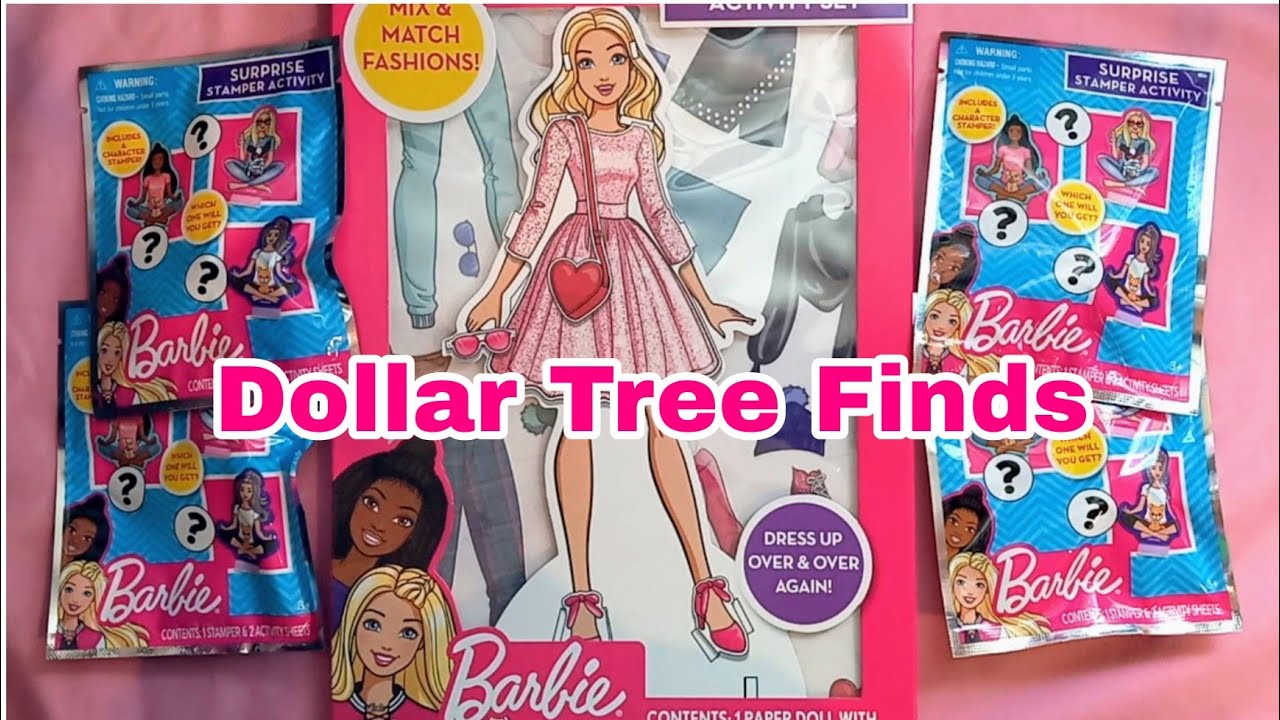 BARBIE PAPER DOLL FASHION DESIGNER ACTIVITY SET AND BARBIE BlLND'S