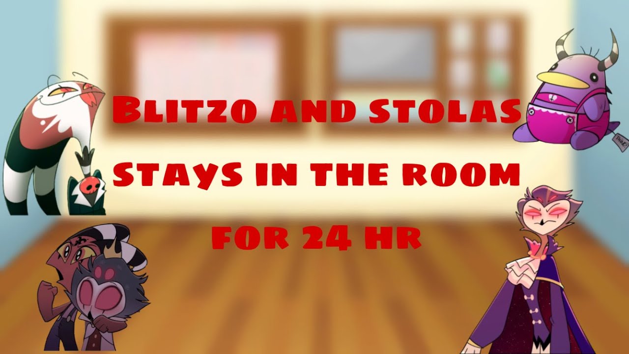 Blitzo and stolas staying in a room for 24 HR pt 1