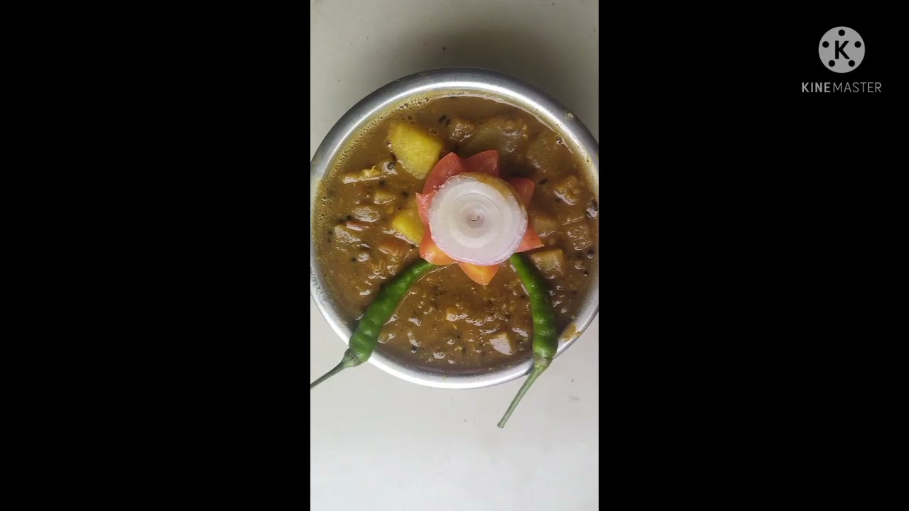 Gota Muka manja tarkari recipe