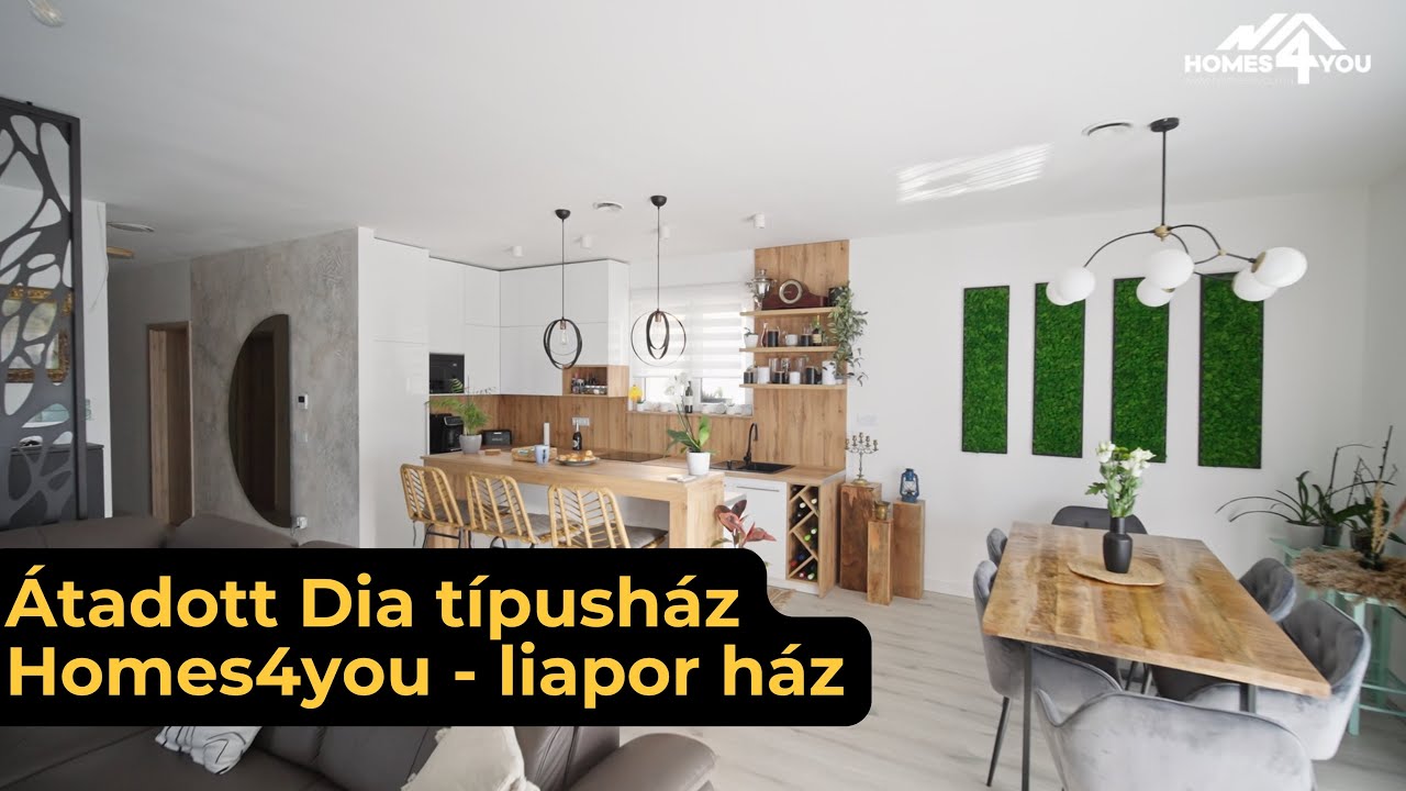 Megépült Homes4you Liapor ház Budajenőn - keskeny telekre egy igazi #álomotthon