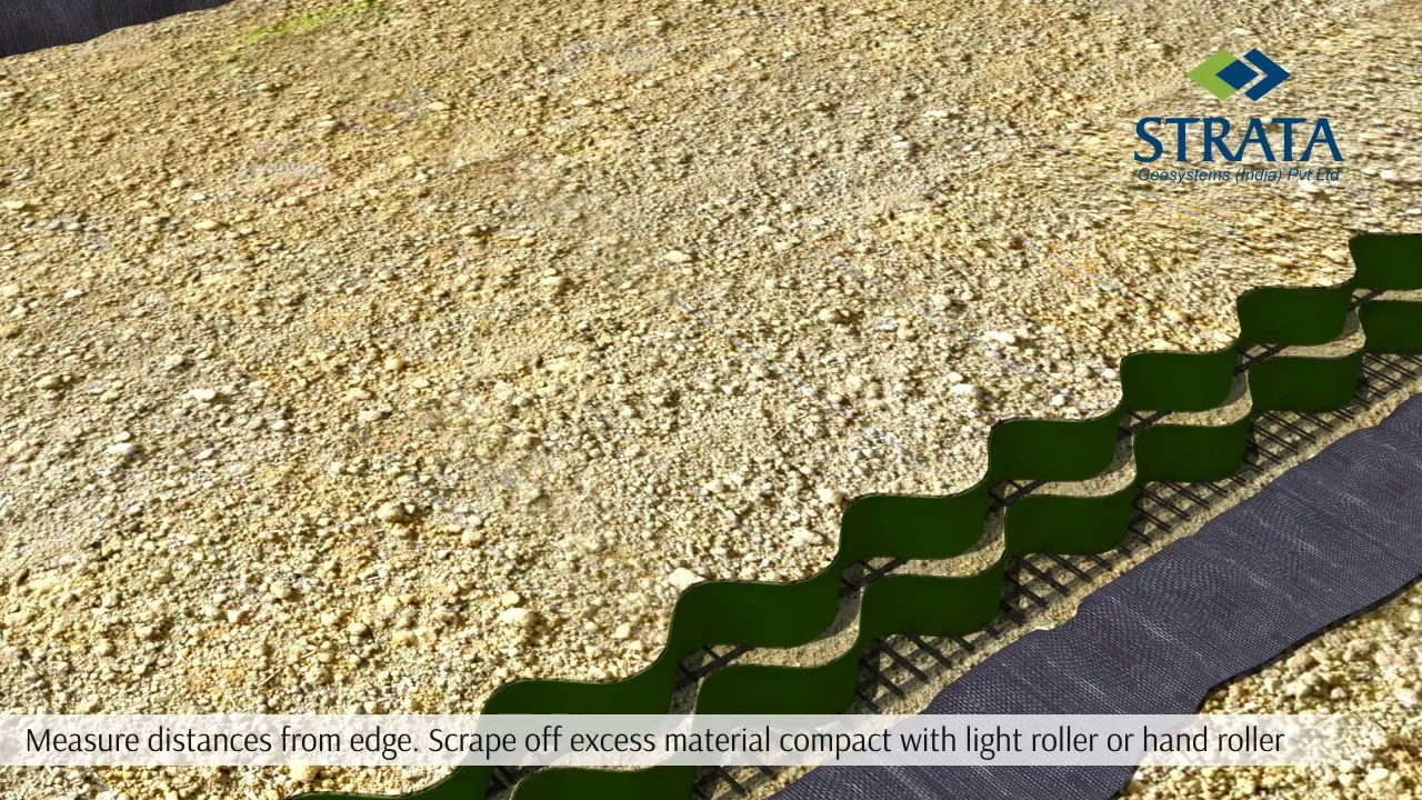 StrataWeb®: Benefits in building reinforced soil walls