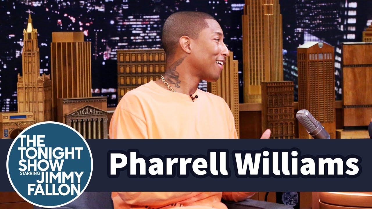 Pharrell Williams' Triplets Harmonize When They Cry