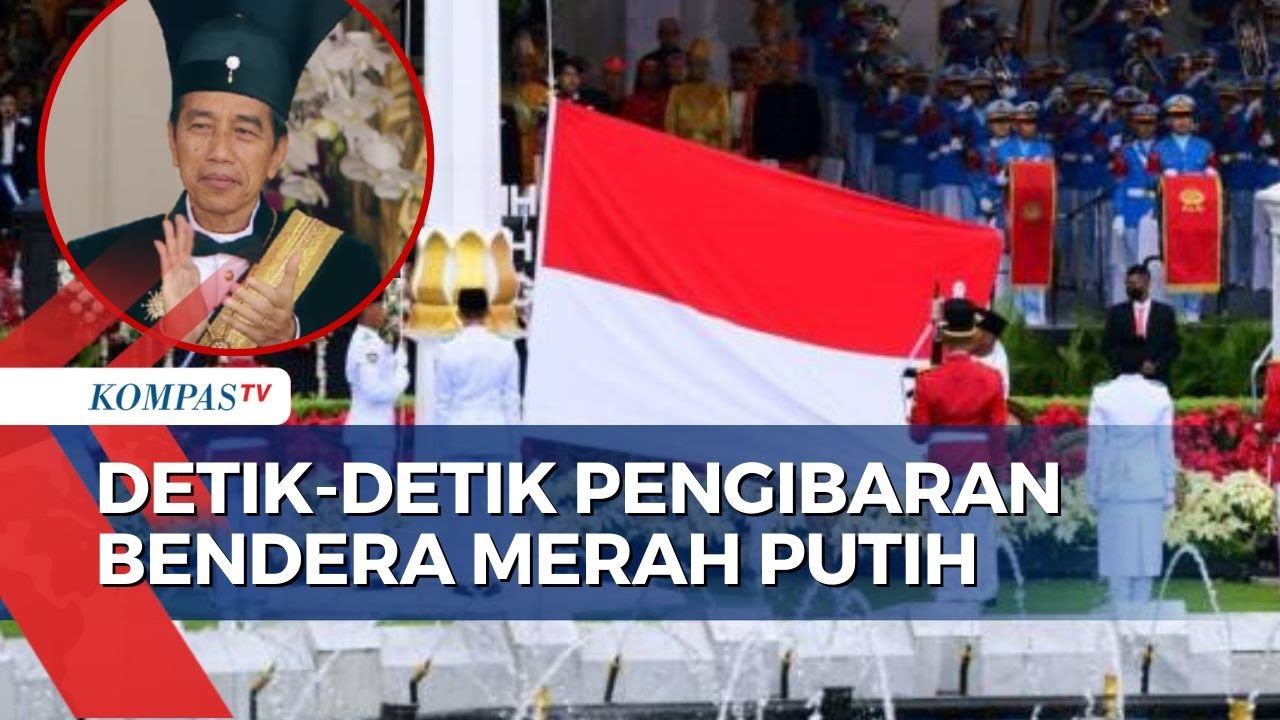 [Full] Detik-Detik Pengibaran Bendera Merah Putih oleh Paskibraka Upacara HUT ke-78 RI