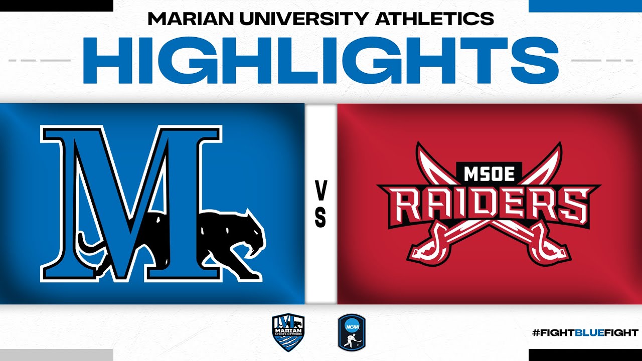 Marian Women's Hockey Defeats MSOE in Overtime