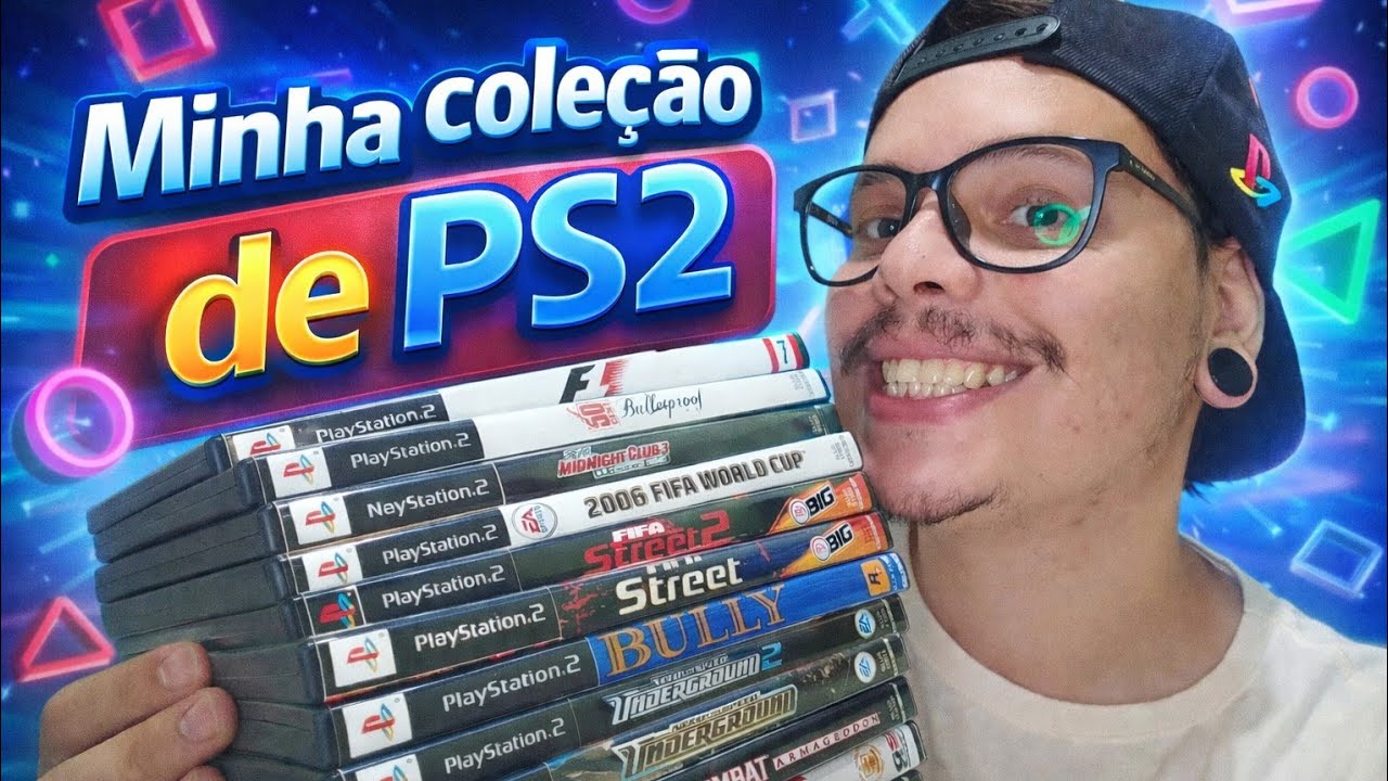 Minha Coleção de Jogos de PS2