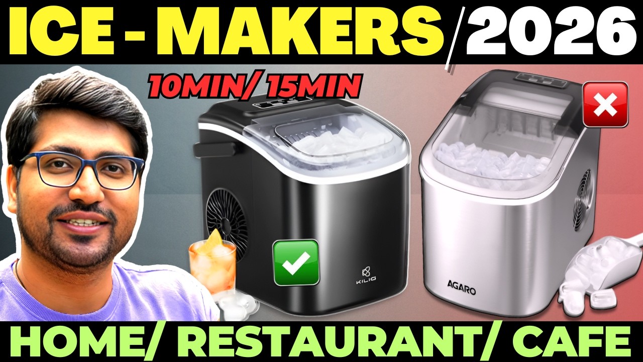 🧊 Best Ice Maker Machine in India 2025🔥Best ICE Cube Making Machine in India 2025