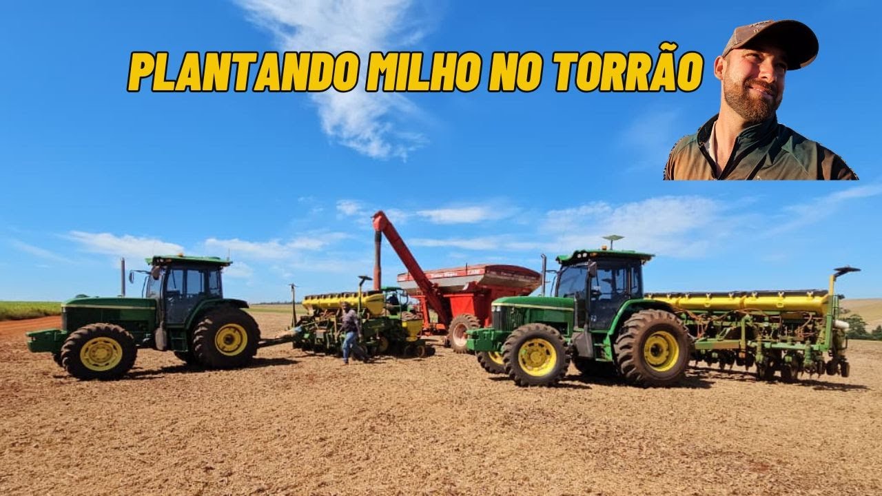 PRECISAMOS de chuva para continuar o PLANTIO DO MILHO SAFRINHA