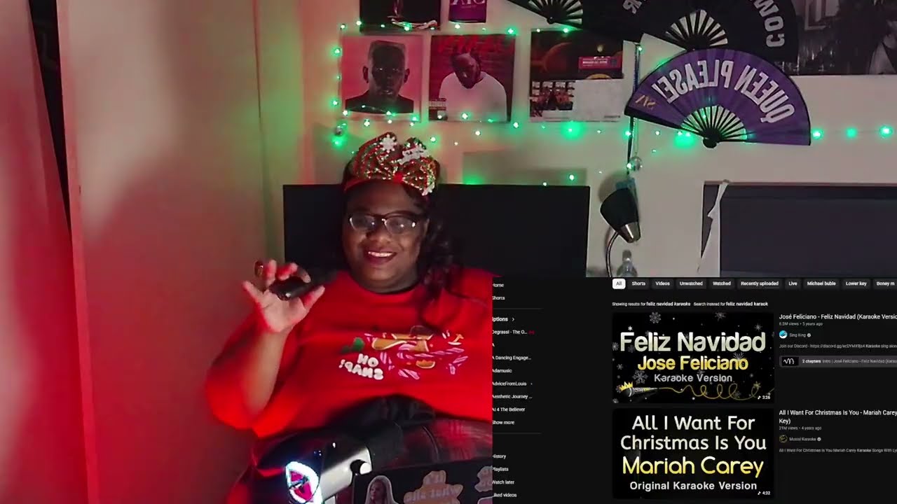 Christmas Karaoke!! Merry Wigmas!! (Streamed December 25, 2025)
