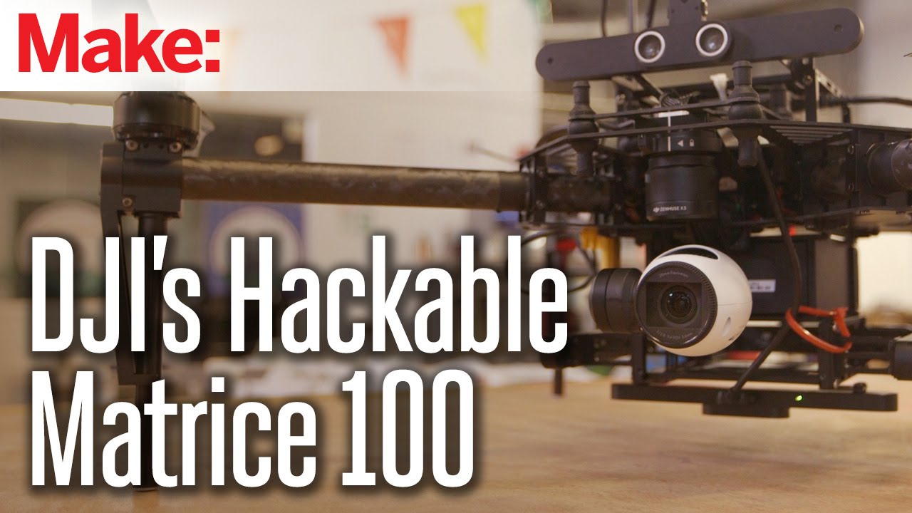 DJI's Hackable Quadcopter, the Matrice 100
