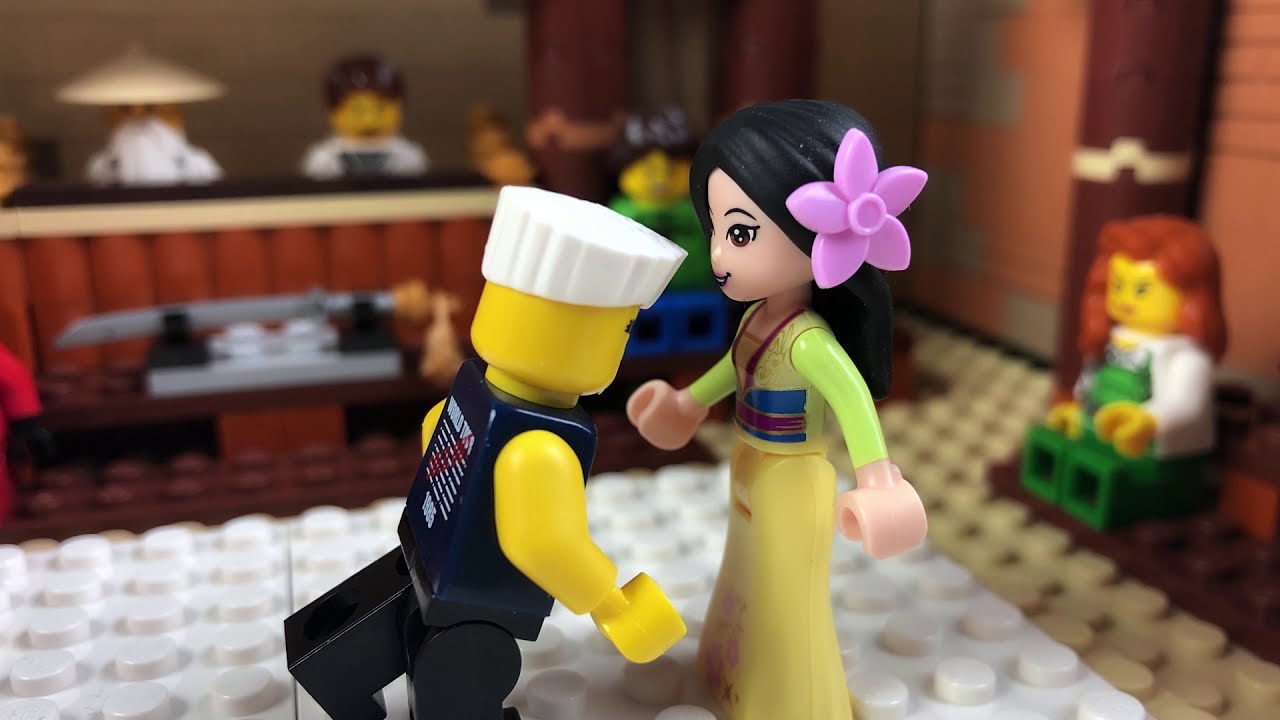 ♥ LEGO Mulan Goes to KARATE Tournament in China