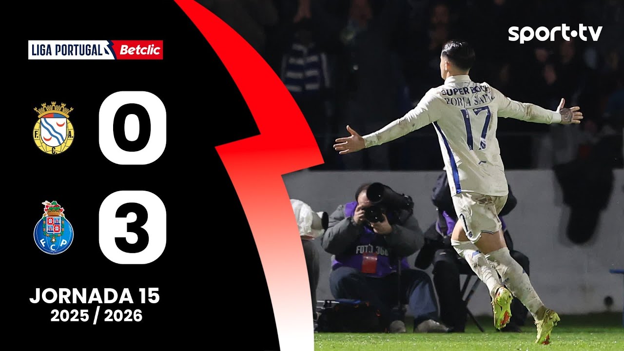 Resumo: Alverca 0-3 FC Porto - Liga Portugal Betclic | sport tv