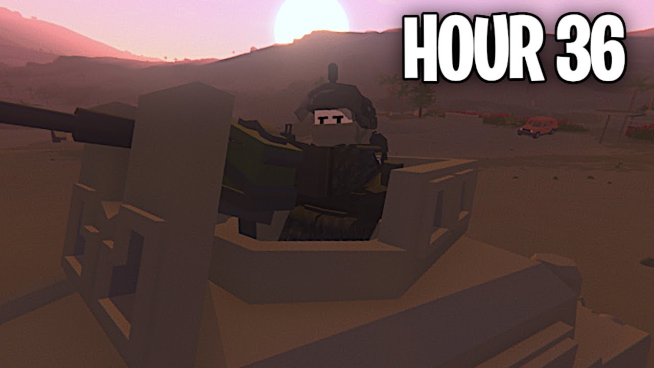 Surviving In Unturned's Harshest Desert for 48 Hours...