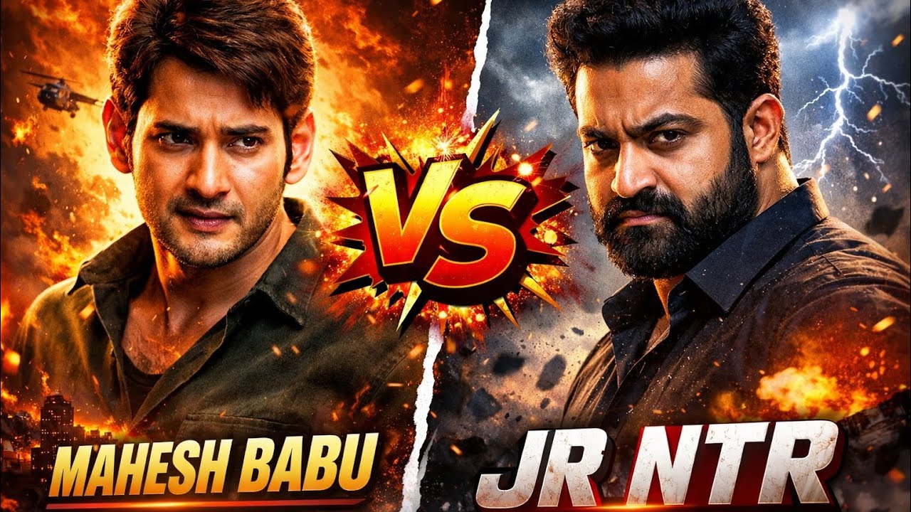Mahesh babu vs Jr ntr comparison video 