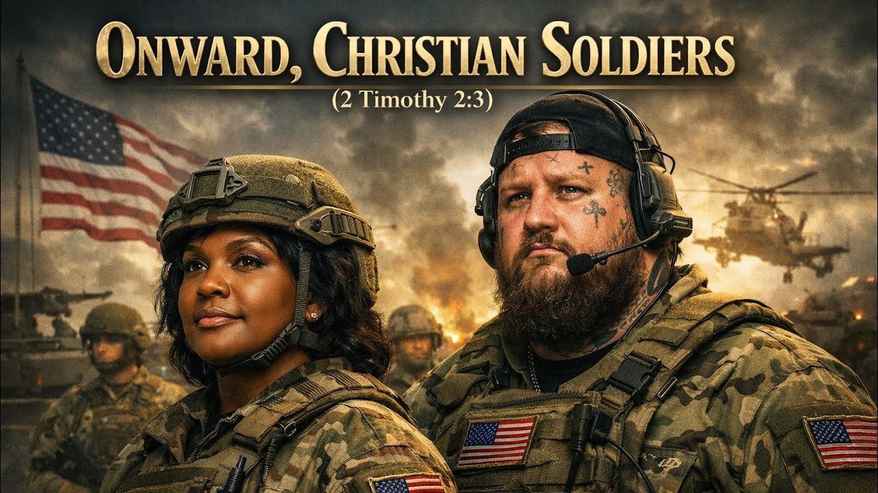 jelly roll & cece winans – onward, christian soldiers🙏✝️🙏(2 timothy 2:3) powerful christian song 