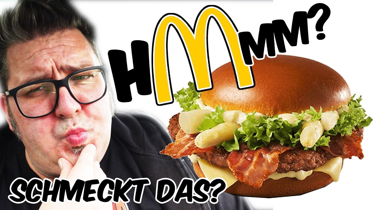 MUTIG, MUTIG MCDONALDS! Aber auch gut? Der BIG SPARGEL HOLLANDAISE von McDonalds im Test!