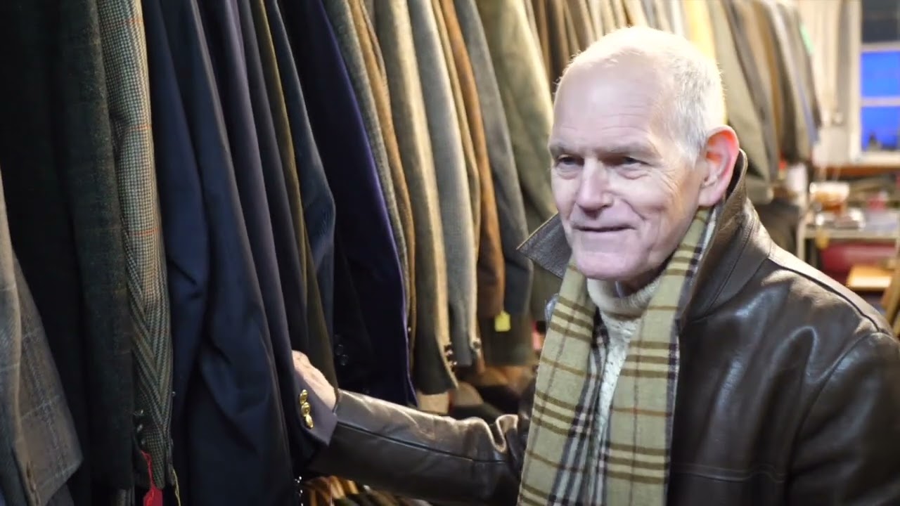David Saxby talking about Men's Style 2025 Vintage Storeroom Update