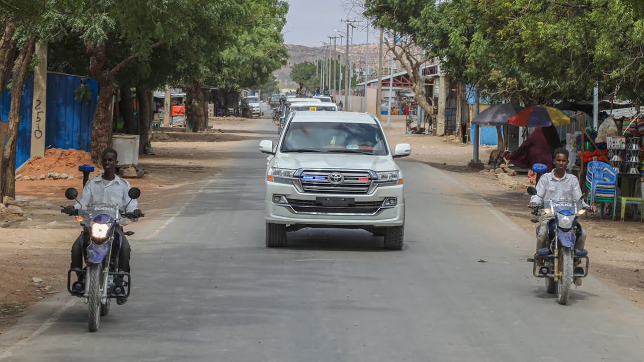 Sida Baladweyne Loogu so dhaweyay Madaxweynaha Soomaaliya iyo Goobaha uu Booqday