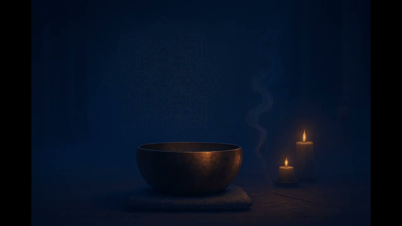 Tibetan Singing Bowls – Deep Stillness Meditation | Healing Sleep, Inner Peace & Calm