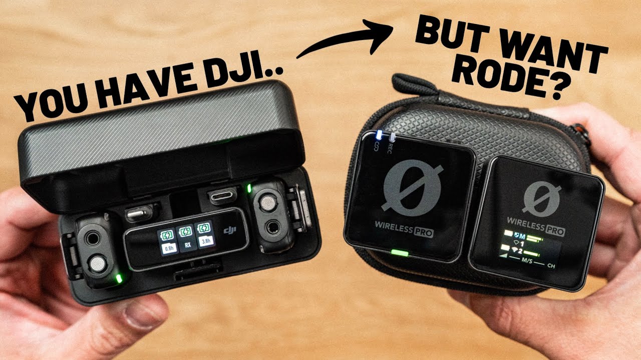 Rode Wireless Pro is a MUST BUY (but QUIRKY vs DJI)