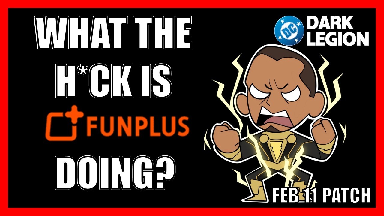 Is FUNPlus Trying to Kill The Player Experience? | 10-min Cooldowns? | Feb 11 Patch | DC Dark Legion