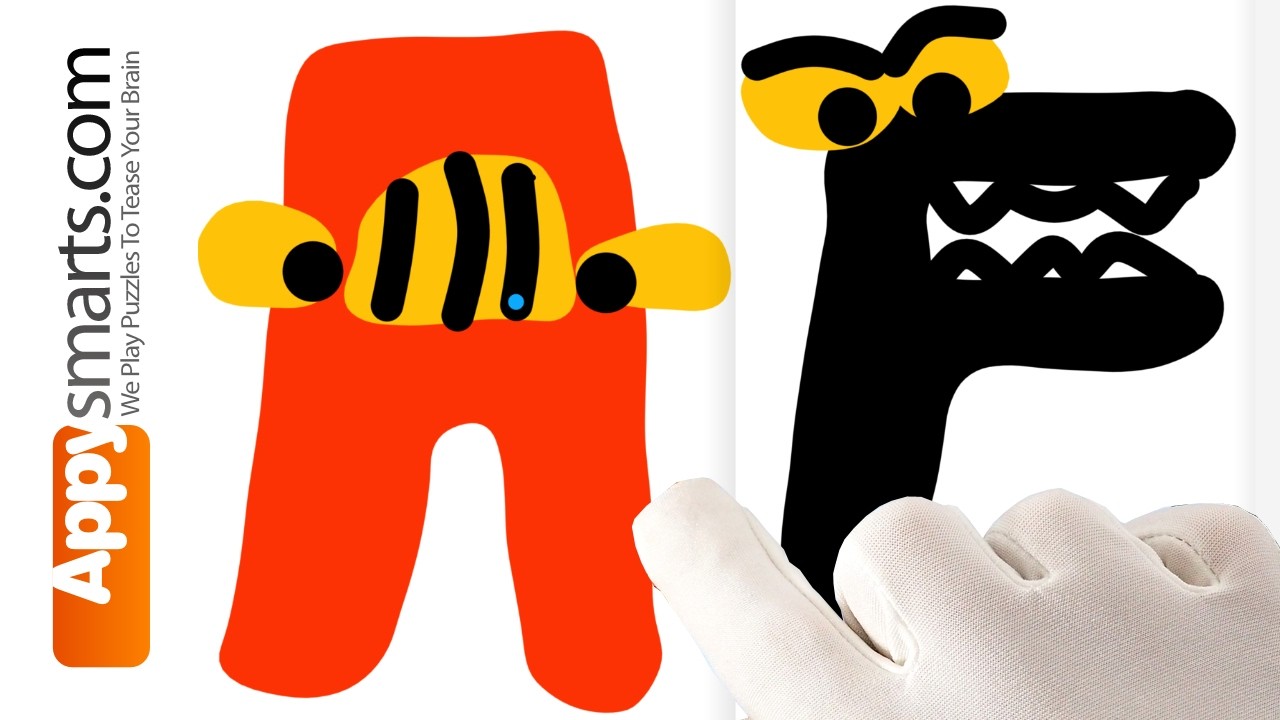Alphabet Lore Drawing! 🎨 All Letters of the Alphabet Tutorial for Kids!