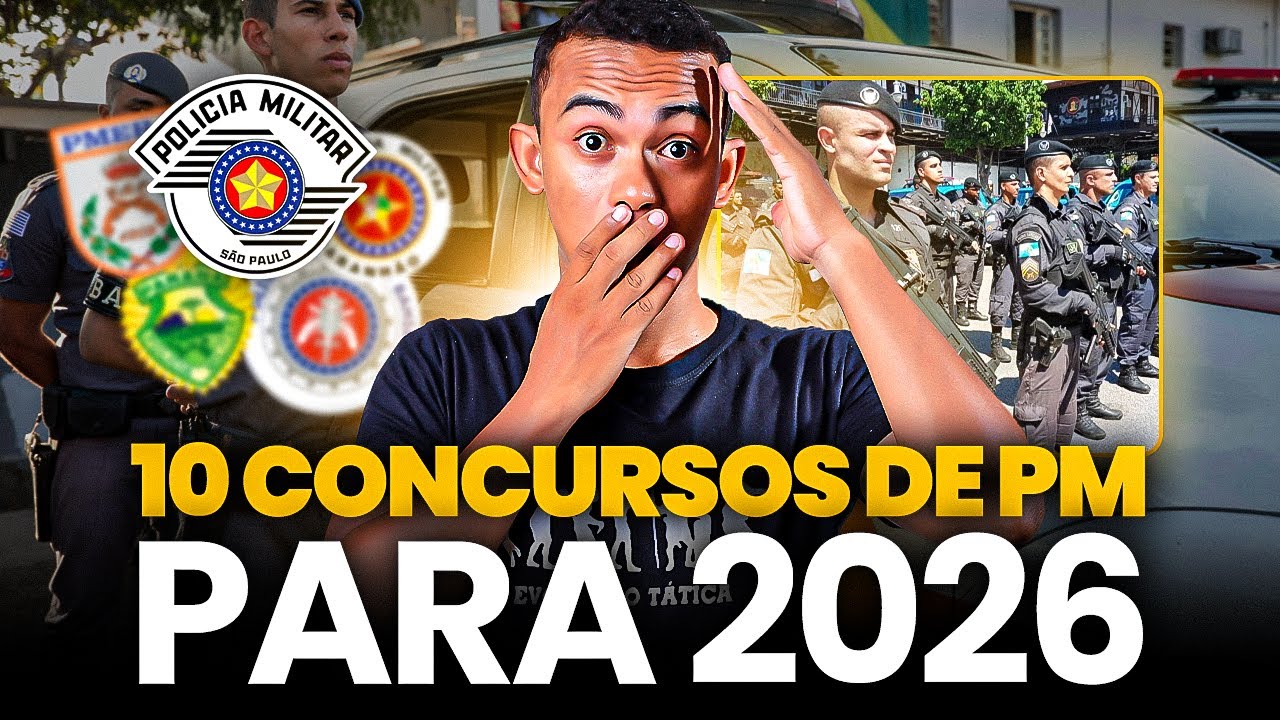 10 CONCURSOS DE POL&Iacute;CIA MILITAR PREVISTOS PARA 2026