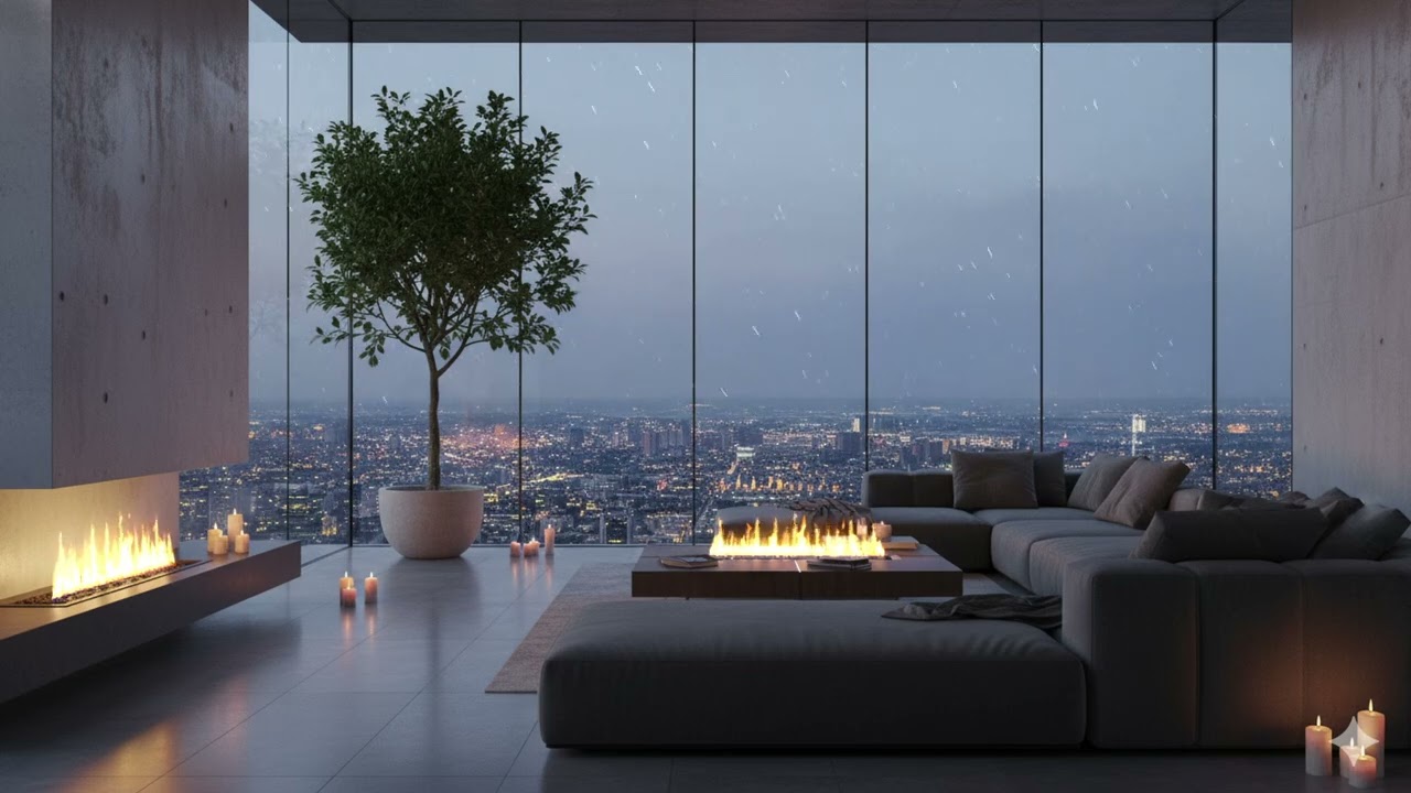 Penthouse Vibes: Midnight Chill House Mix 🥂 Luxury Lounge & Deep House BGM