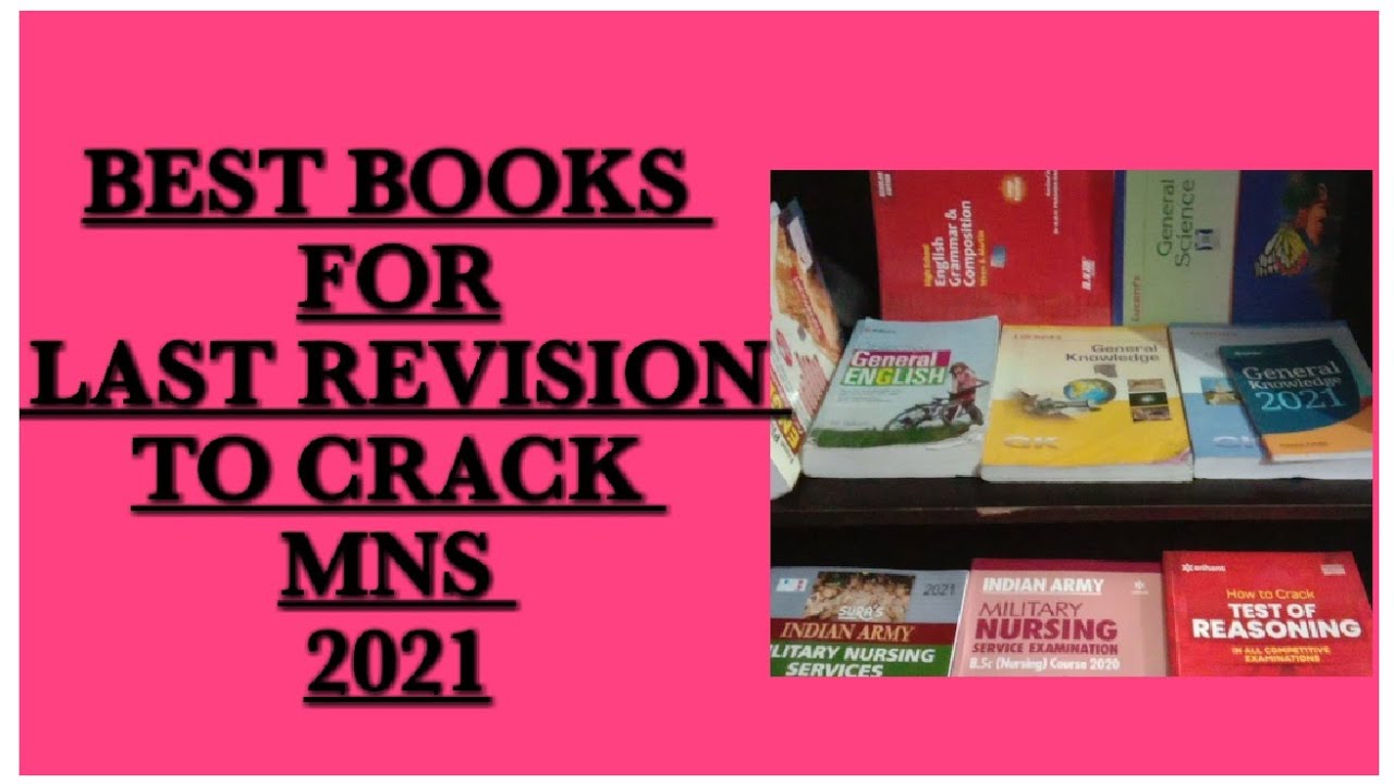 Best books to crack mns within two months | Last time revision books