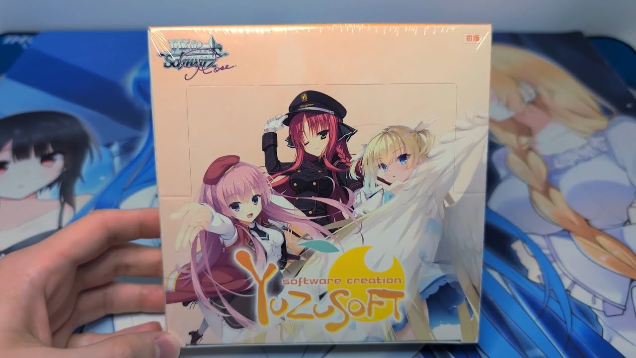 (Live) YuzuSoft Weiss Schwarz Booster Box Opening!