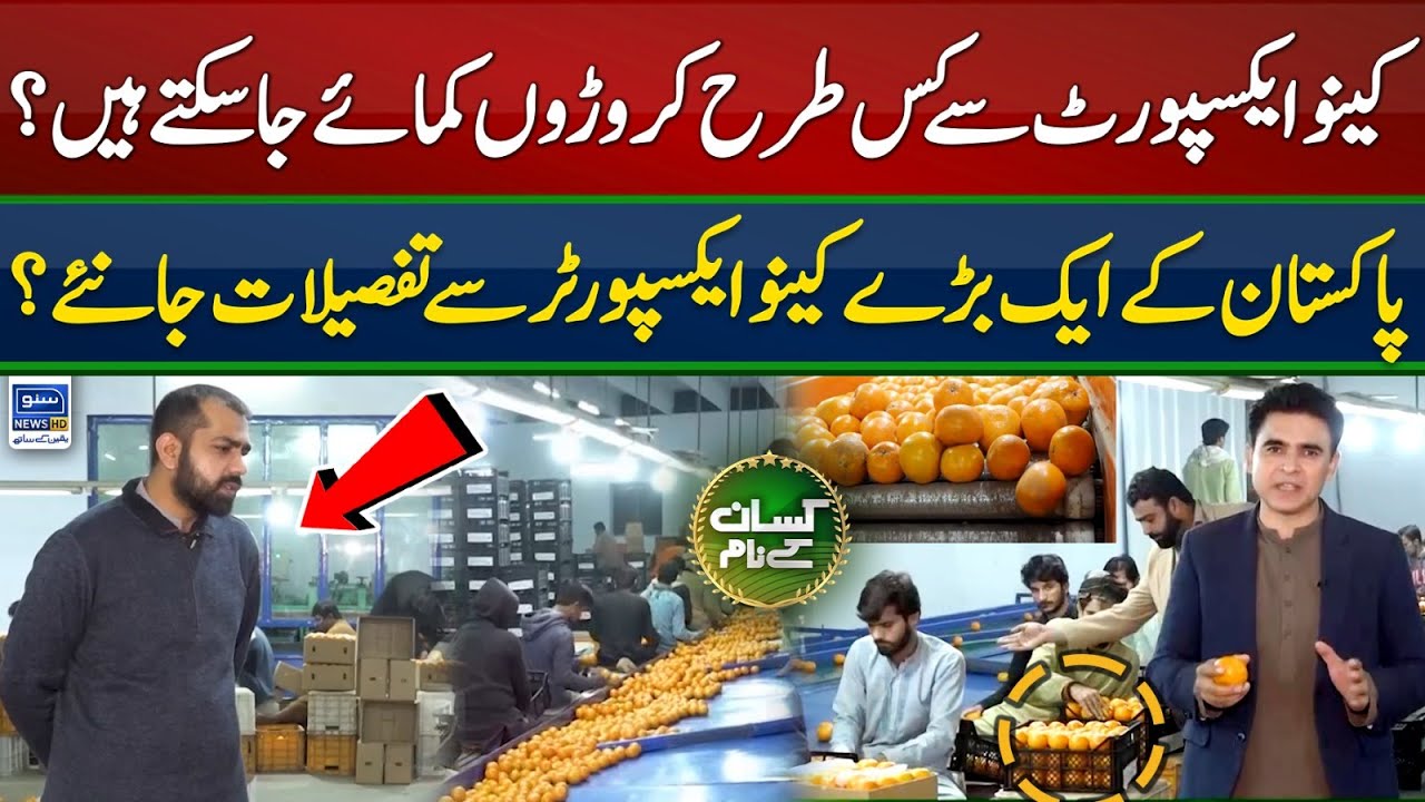 Citrus and Kino export from Pakistan | Kissan Kay Naam | EP 48 | Suno News HD