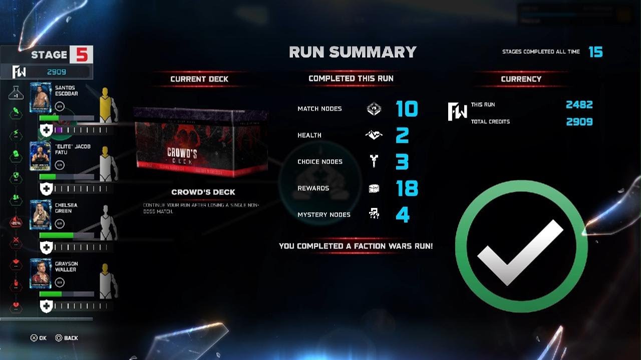 WWE 2K26 MyFACTION Faction Wars Run #3 Bosses #11-15