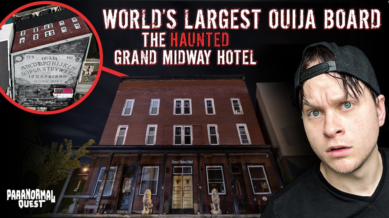 The HAUNTED Grand Midway Hotel (World's Largest Ouija Board) || Paranormal Quest® S08E21