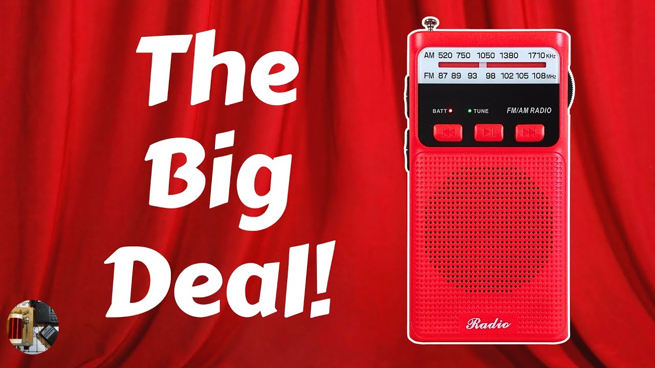 Обзор портативного радиоприемника Todd's Red Goodes AM FM MP3 Player