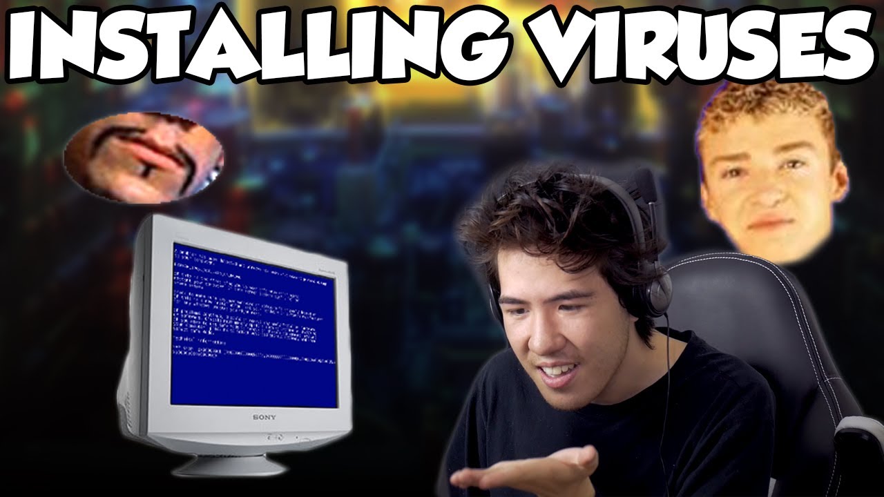 Installing Viruses on Windows 98 - MattKC